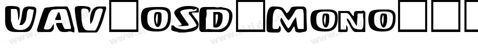 UAV-OSD-Mono字体转换