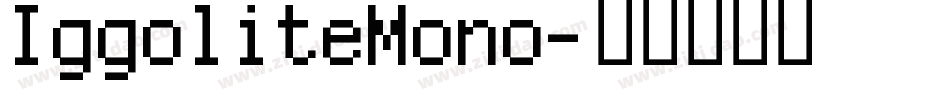 IggoliteMono字体转换