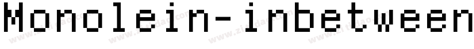 Monolein-inbetween字体转换