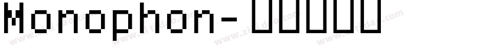 Monophon字体转换