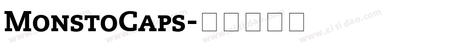 MonstoCaps字体转换 MonstoCaps字体转换