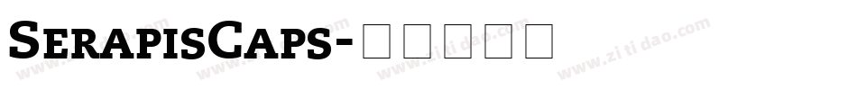 SerapisCaps字体转换