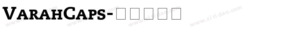 VarahCaps字体转换