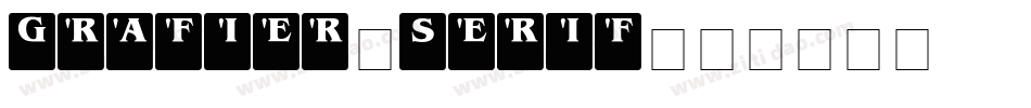 Grafier-Serif字体转换
