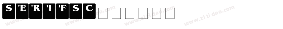 SerifSC字体转换