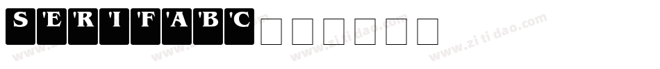 Serifabc字体转换