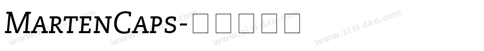 MartenCaps字体转换
