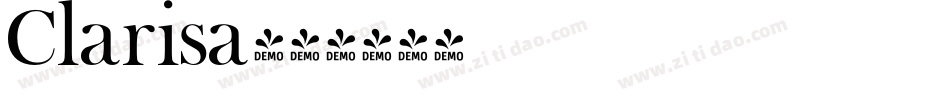 Clarisa字体转换