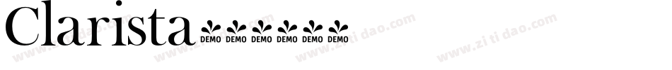 Clarista字体转换