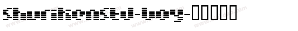 ShurikenStd-Boy字体转换