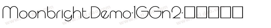 MoonbrightDemo-1GGn2字体转换