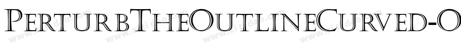 PerturbTheOutlineCurved-OOP4字体转换