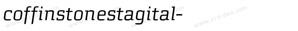 coffinstonestagital字体转换