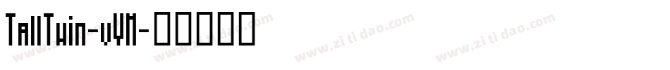 TallTwin-vYM字体转换