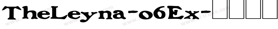 TheLeyna-o6Ex字体转换