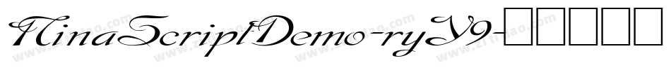 NinaScriptDemo-ryY9字体转换