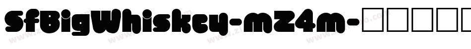 SfBigWhiskey-mZ4m字体转换