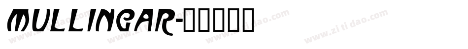 Mullingar字体转换