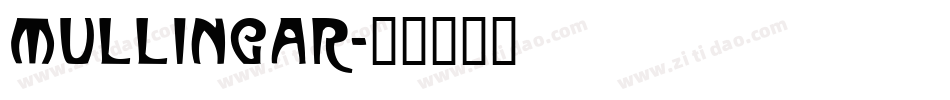 Mullingar字体转换