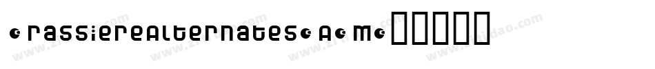 BrassiereAlternates-AxM字体转换