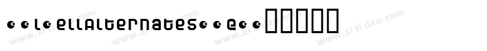 ColwellAlternates-VdZ字体转换