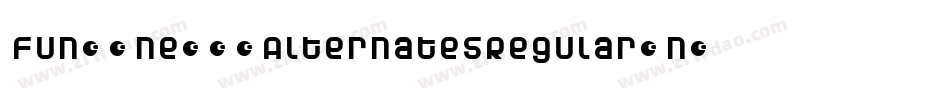 FunzoneTwoAlternatesRegular-n5GR字体转换