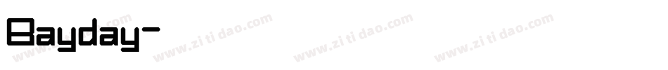 Bayday字体转换
