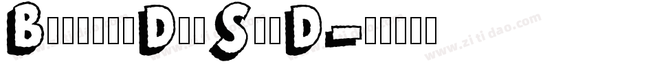 BalloonDroShaD字体转换