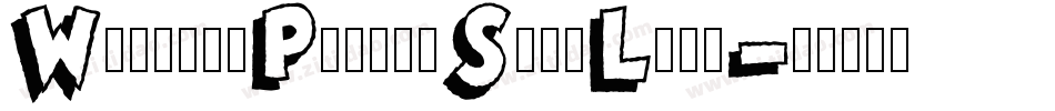 WyomingPastadShadLeft字体转换