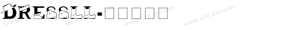 DRESSLL字体转换