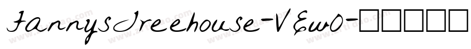 FannysTreehouse-VEw0字体转换