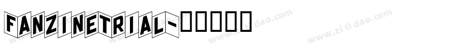 FanzineTrial字体转换