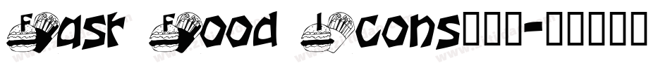 Fast_Food_Icons手机版字体转换