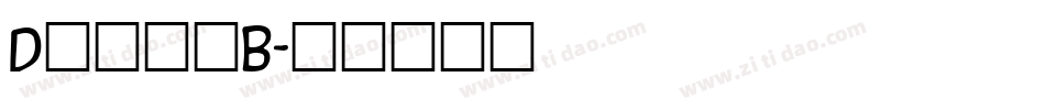 DupuyB字体转换