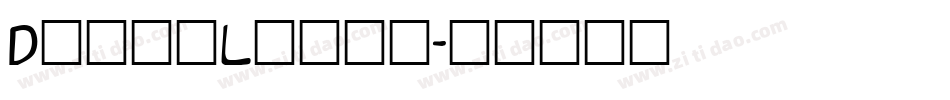 DupuyLight字体转换