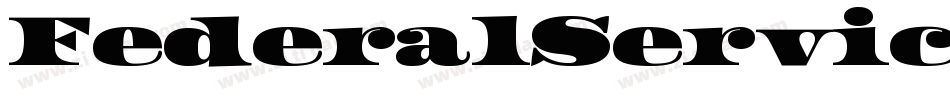 FederalService3D-Meyx字体转换