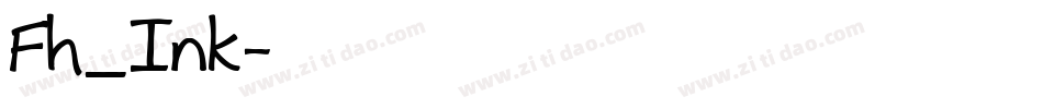 Fh_Ink字体转换