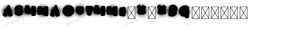 AslinaOutline-X3XBg字体转换