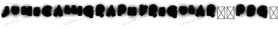 JuneCalligraphyRegular-8pBg字体转换