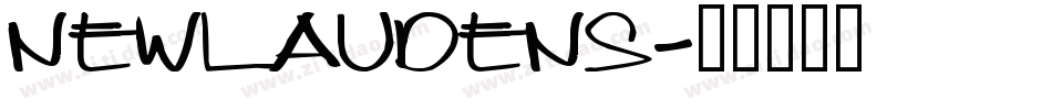NewLaudens字体转换