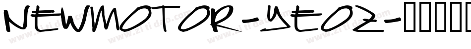 NewMotor-yEoZ字体转换