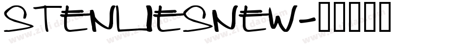 StenliesNew字体转换
