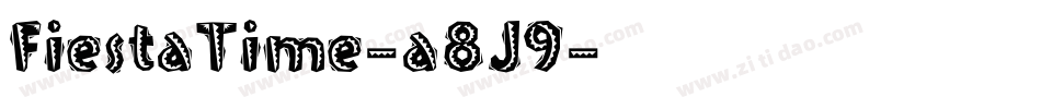 FiestaTime-a8J9字体转换