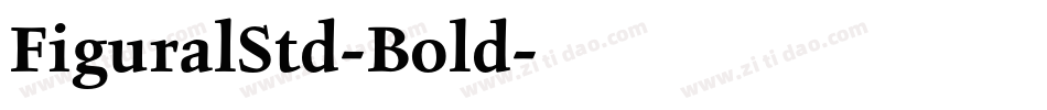 FiguralStd-Bold字体转换