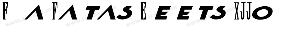 FinalFantasyElements-XJJo字体转换