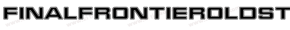 FinalFrontierOldStyle-8Pg字体转换