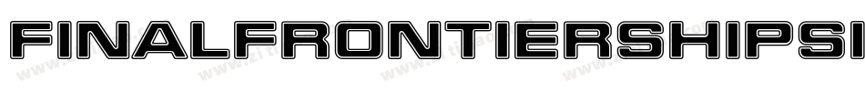 FinalFrontierShipside-Y6O字体转换
