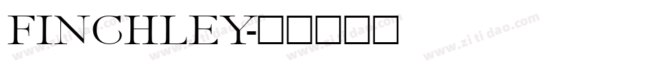 FINCHLEY字体转换