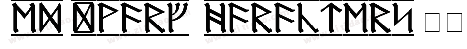Red-Dwarf-Characters字体转换