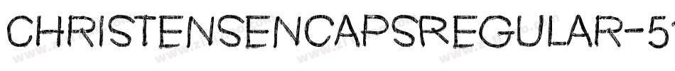 ChristensencapsRegular-515Z字体转换